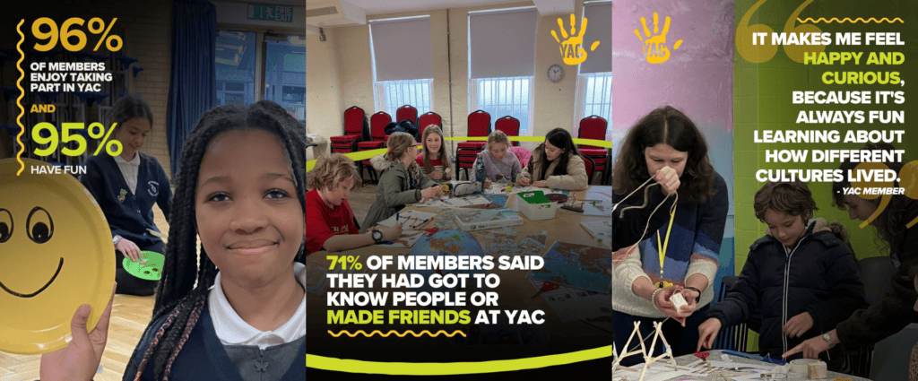 Sample images from the YAC Impact Study